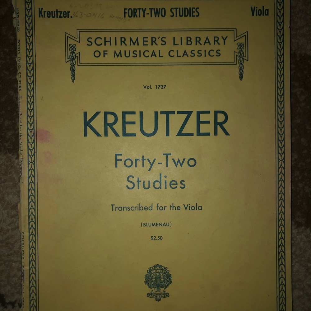 Viola - Kreutzer